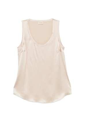 Brunello Cucinelli scoop-neck top - Neutrals