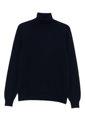 Gran Sasso turtleneck wool sweater - Blue