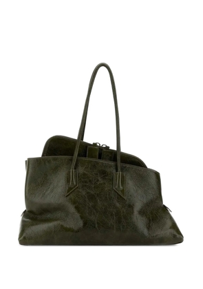 The Attico medium La Passeggiata tote shoulder bag - Green