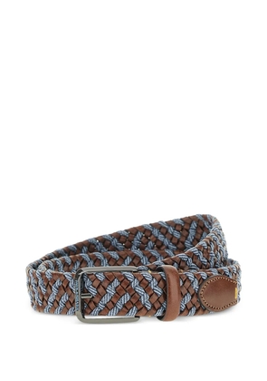Paul & Shark braided belt - Brown