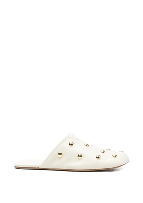 Chloé Rita studded mules - Neutrals