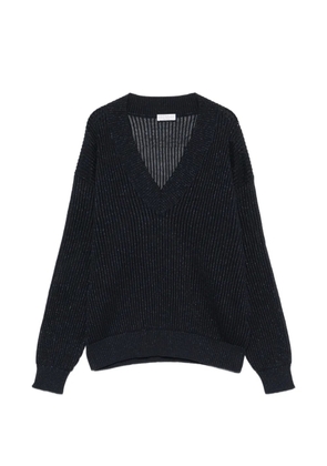 Brunello Cucinelli V-neck sweater - Blue