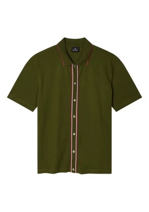PS Paul Smith stripe-detail shirt - Green
