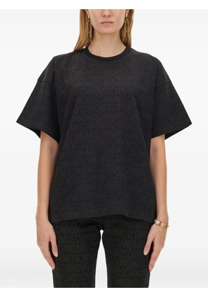 Moschino logo-print T-shirt - Black