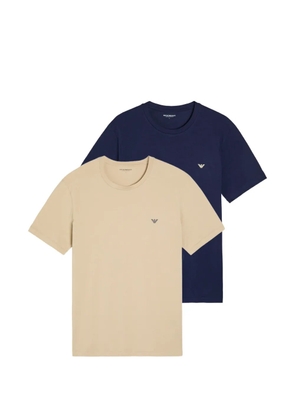 Emporio Armani logo T-shirt (set of two) - Neutrals