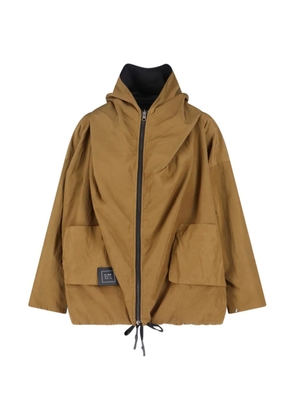 KIMO NO-RAIN zip jacket - Brown
