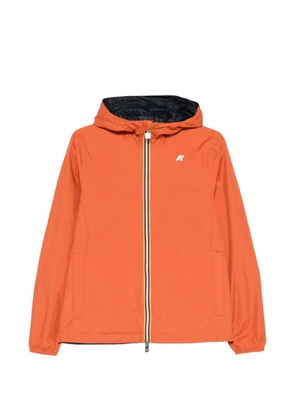 K-Way hooded zip jacket - Orange