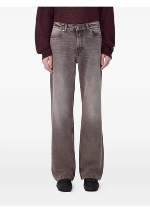 OUR LEGACY wide-leg five-pocket jeans - Brown