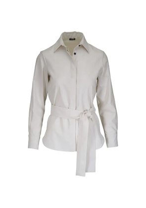 Kiton belted shirt - Neutrals