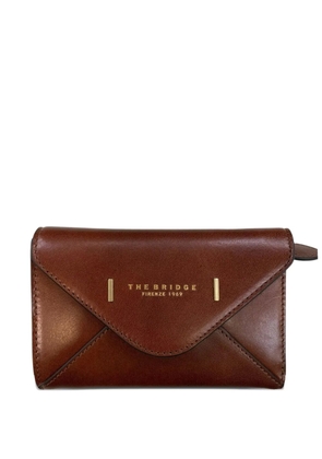 The Bridge leather wallet - Brown