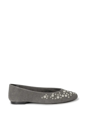 Gimaguas studded ballet flats - Grey