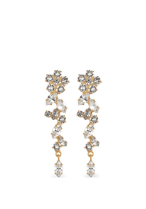 Jennifer Behr Jasmina crystal-embellished earrings - Gold