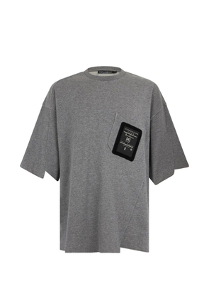 Dolce & Gabbana logo-patch T-shirt - Grey