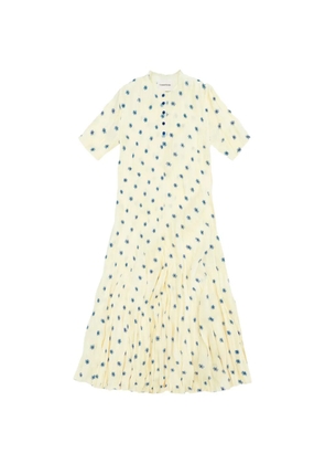 Gongdid Design floral dress - Neutrals