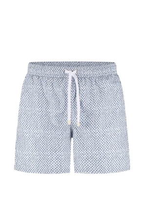 Gran Sasso logo swim short - Blue