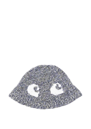 Carhartt WIP Cane logo-detail bucket hat - Blue