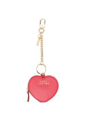 Marc Jacobs heart zip keyring - Red