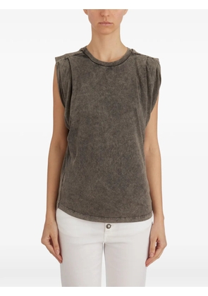 DONDUP cotton T-shirt - Grey