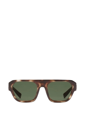 Dolce & Gabbana Eyewear DG crossed sunglasses - Brown