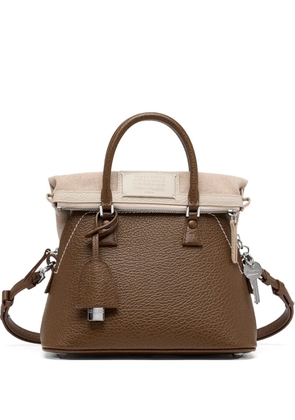 Maison Margiela mini 5AC tote bag - Brown