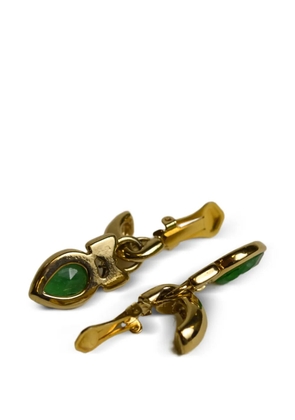 Vintage 1980s clip-on earrings - Gold