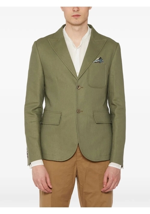 Daniele Alessandrini single-breasted blazer - Green