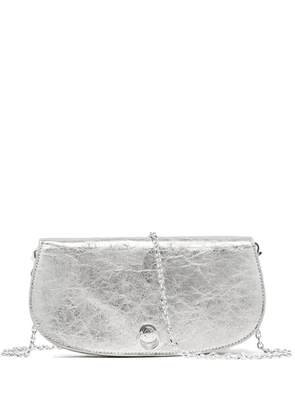 GIANNI CHIARINI Deva clutch bag - Silver