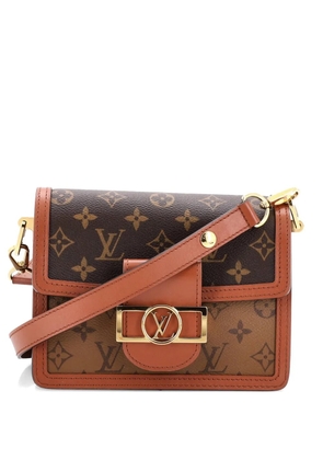 Louis Vuitton Pre-Owned Dauphine Shoulder Bag Reverse Monogram Canvas Mini crossbody bag - Brown