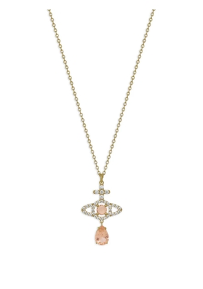 Vivienne Westwood Olympia crystal-embelished necklace - Gold