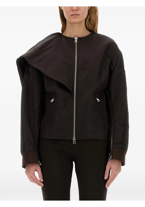 Courrèges zip jacket - Brown