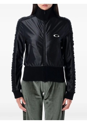 Balenciaga ruched-sleeve jacket - Black