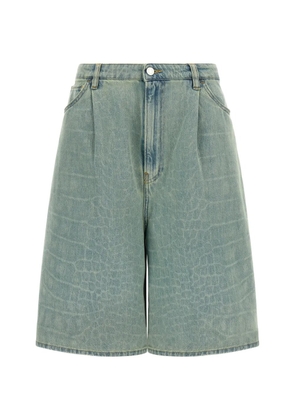 Nude Kate animal-effect shorts - Blue