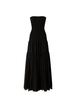 PINKO strapless maxi dress - Black