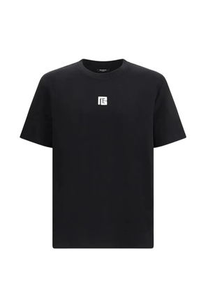 Balmain loose-sleeve T-shirt - Black