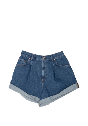 Free People Danni button-fastening shorts - Blue