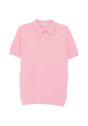 John Smedley Roth polo shirt - Pink