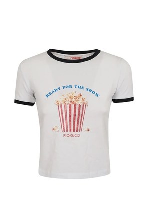 Fiorucci popcorn-print T-shirt - White