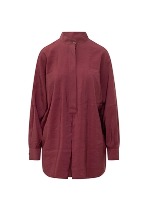 LE SULLY STUDIO long-sleeve blouse - Red