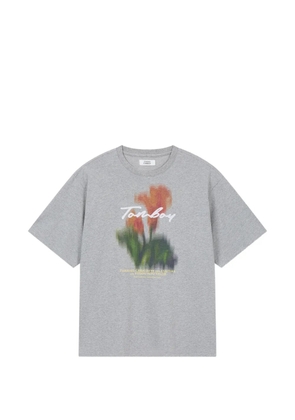 TOMBOY graphic print T-shirt - Grey