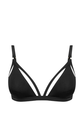 Maison Close triangle bra - Black