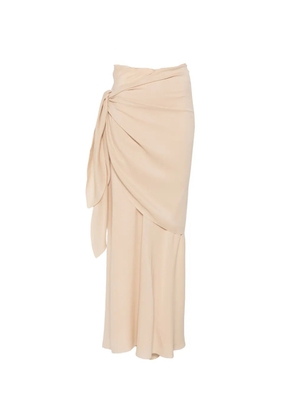 Cortana draped skirt - Neutrals