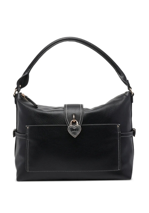 LIU JO heart-charm tote bag - Black