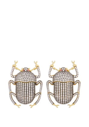 Begüm Khan crystal pharaoh earrings - Gold