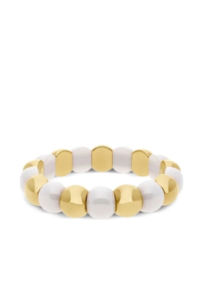 Roberto Demeglio ceramic small Aura bracelet - YELLOW GOLD