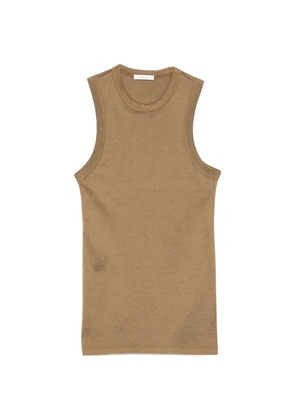 Haikure crew-neck tank top - Green