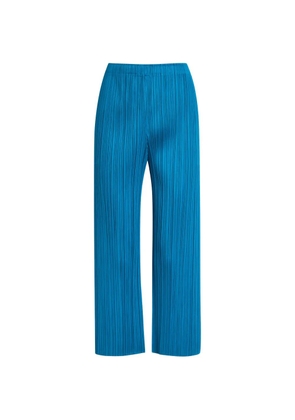 Pleats Please Issey Miyake pleated trousers - Blue