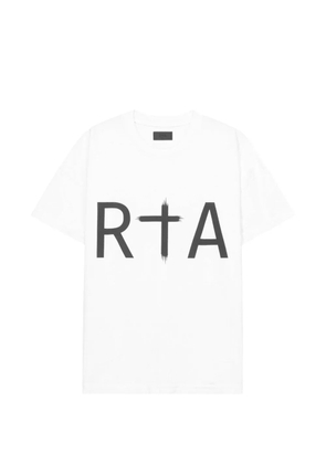 RTA Liam front-logo T-shirt - White