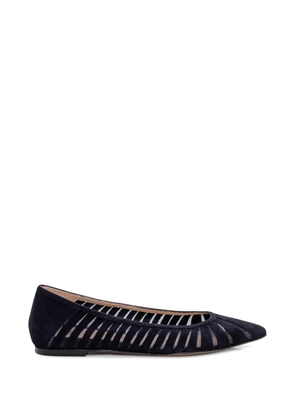 Roberto Festa Febe cut-out ballet flats - Blue