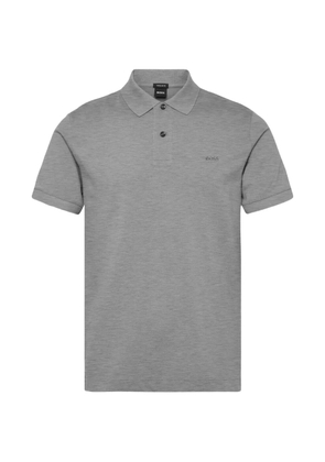 BOSS Pallas cotton-piqué polo shirt - Grey