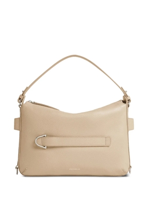 Coccinelle leather tote bag - Neutrals
